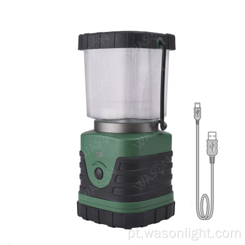 Lanterna de acampamento recarregável super brilhante de 4 modos de Dimmable